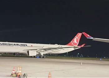 Turkish Airlines plane ‘overshoot’ at TIA due to missed approach