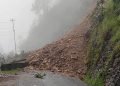 Traffic halt as landslide blocks Tribhuvan Highway