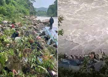 Man still missing in vehicle plunge five days after accident