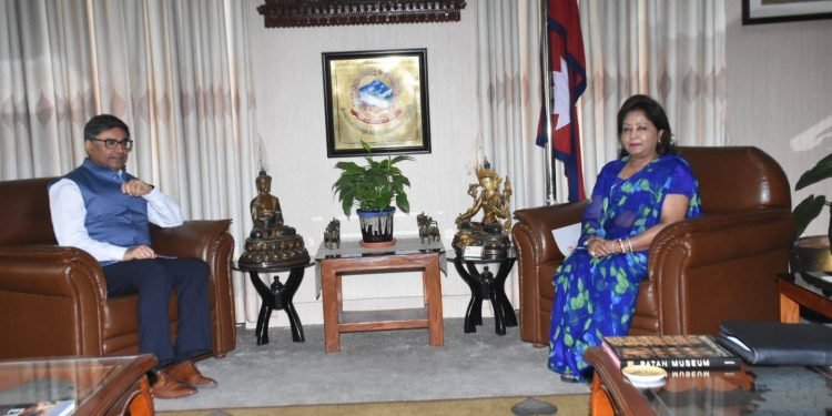 Indian Foreign Secretary calls on Foreign Affairs Minister Rana