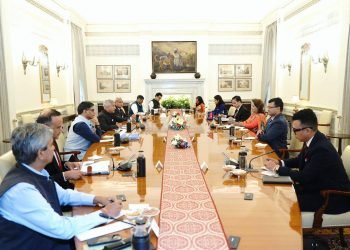 Foreign Minister Rana meets with her Indian counterpart