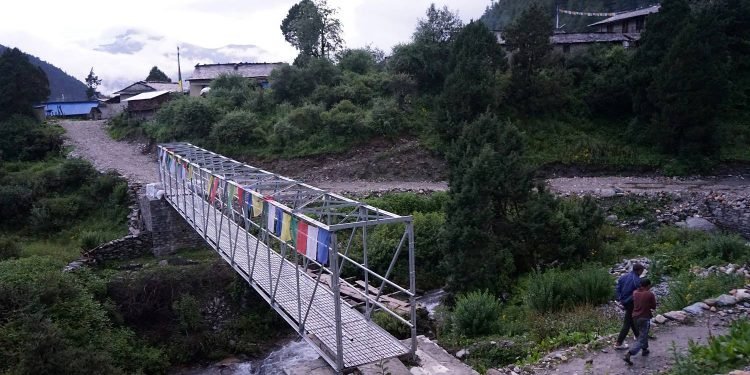 Bridge constructed over Uttarkhola adopting truss technology