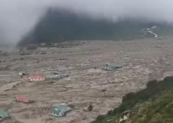 Snow lakes outburst sweeps villages in Khumbu region