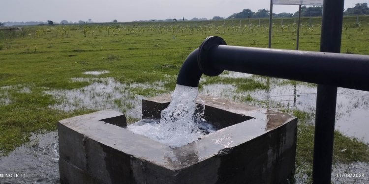 Increase in groundwater irrigation