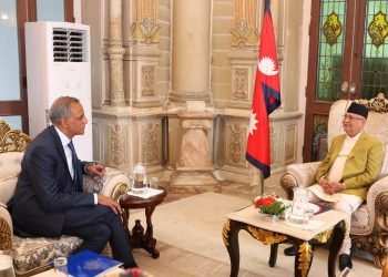 US Deputy Secretary of State, Verma, pays courtesy call on PM Oli