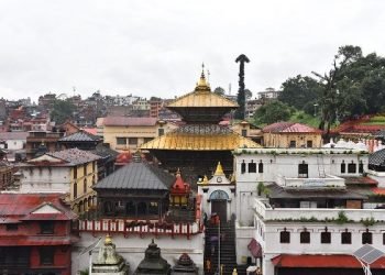 Devotees throng Pashuipati and other Shiva temples since early morning