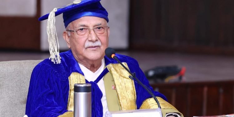 PM Oli calls for expanding Buddha’s message thru education