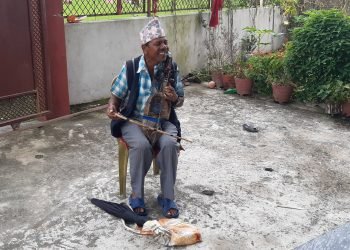 Sarangi player for 55 years, Gandharba worries about a ‘dying’ art form