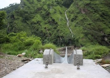 Eight suspension bridges built in Myagdi
