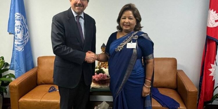 Foreign Minister Rana, US Acting Under-Secretary Bass meet to discuss vivid issues