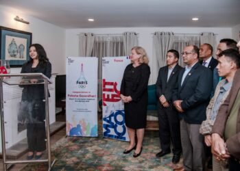 French Embassy felicitates athlete Palesha