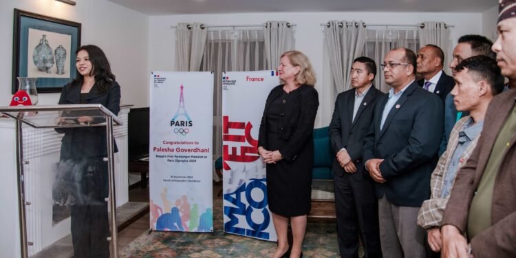 French Embassy felicitates athlete Palesha