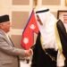 PM Oli holds meeting with Kuwait’s Crown Prince Sabah