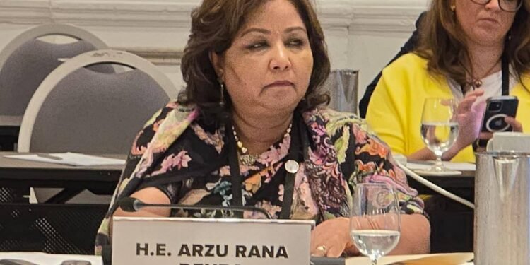 Women still face leadership challenges: Foreign Minister Dr Rana