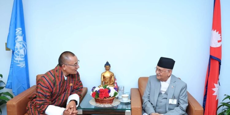 Nepal-Bhutan PMs discuss about people-to-people and trade relations