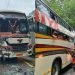 Bus, truck collide in Chitwan