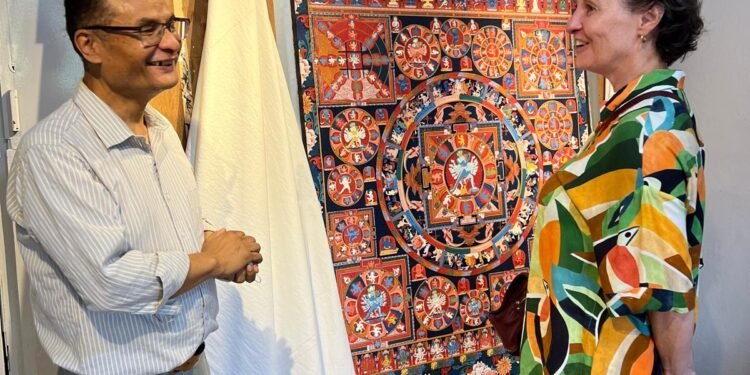 Australian Ambassador Johnston visits historic Patan