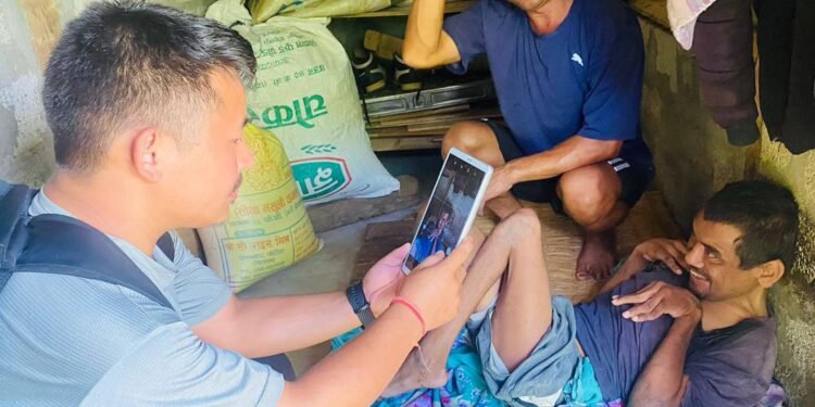 Identity card to people with disability at doorstep