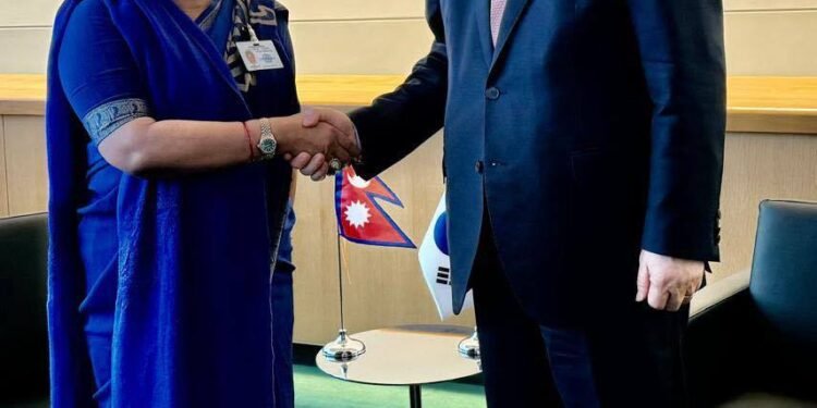 Foreign Minister holds separate meetings with her counterparts of South Korea and Philippines