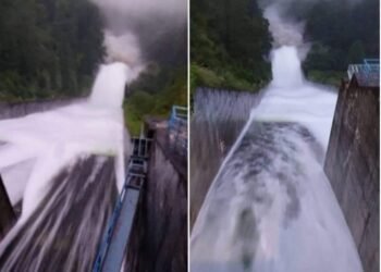 Kulekhani reservoir sluice gates open, call for high vigilance