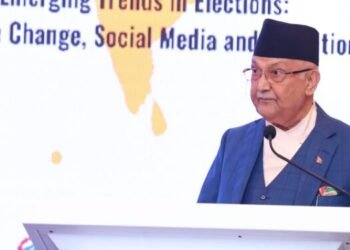 Prime Minister Oli insists on collective efforts to promote universal suffrage