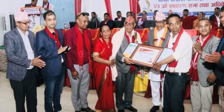 Lifetime achievement photography award to Shakya