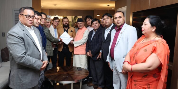 PM Oli pledges to open consulate general of Nepal in California