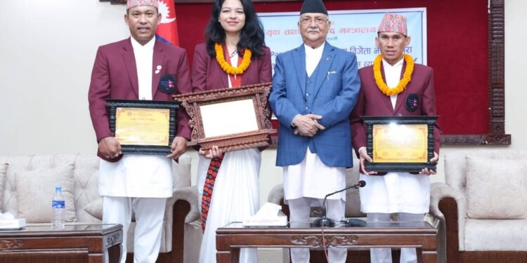 Government honours Olympics 2024 medalist Palesha with cash prize of Rs 6.5 million