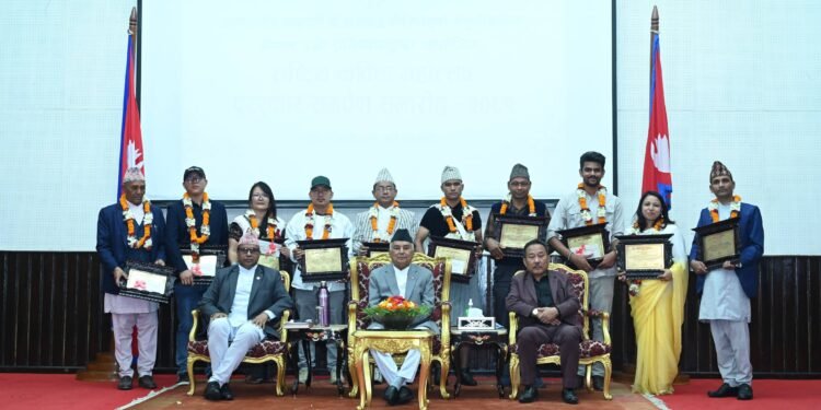 Language, literature and culture are pride and identity of nation: President Paudel