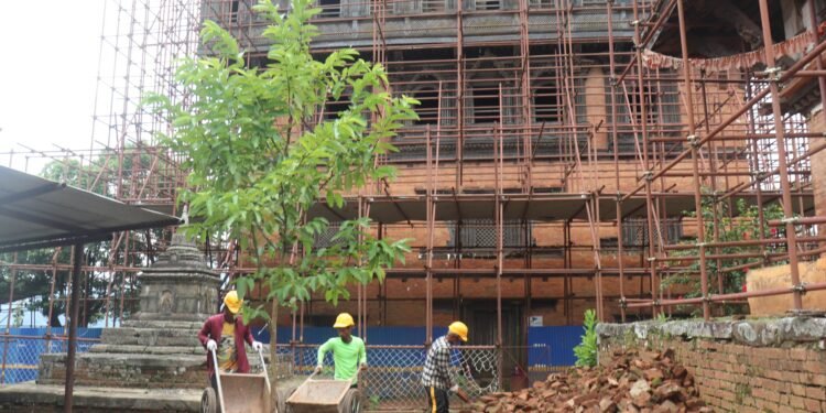 Sattale palace reconstruction to gain momentum