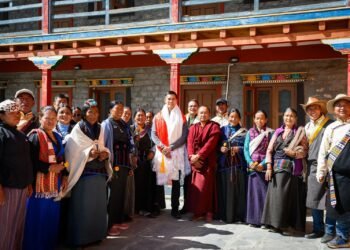 U.S. Public Affairs chief Mike Harker visits Upper Mustang