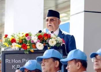 PM Oli commends UN peacekeepers on UN Day, insists on collective fight against common threat from climate change