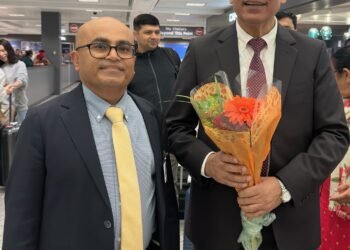 Finance Minster Poudel in Washington D.C.