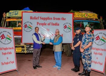 Components for prefabricated steel bridges received from India