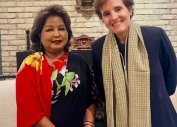 Foreign Minister Rana, MCC Chief Executive Meet