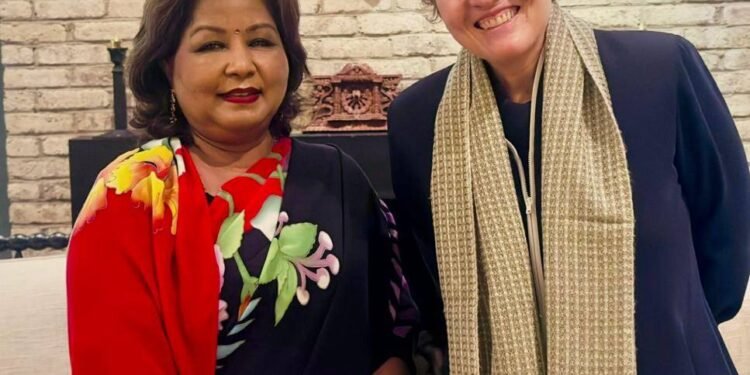 Foreign Minister Rana, MCC Chief Executive Meet