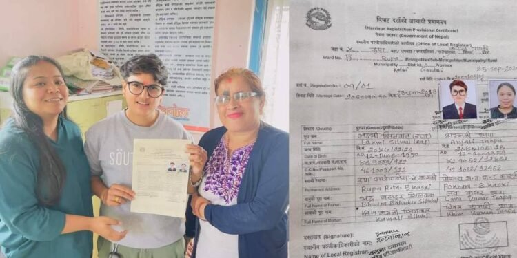 Nepal registers another same-sex marriage following court’s verdict 