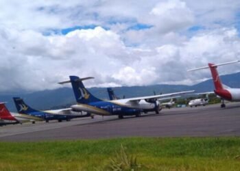 63,242 passengers travel via TIA in two days of Dashain festival