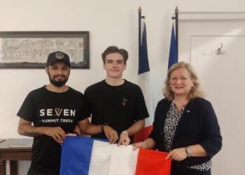 French Embassy in Nepal Honors Alasdair McKenzie for Climbing the World’s 14 Highest Peaks