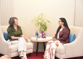 Australian Ambassador Meets Kathmandu Deputy Mayor