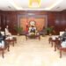 Visiting Chinese delegation calls on PM Oli
