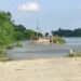 Flood damages Rajbiraj-Kunauli road