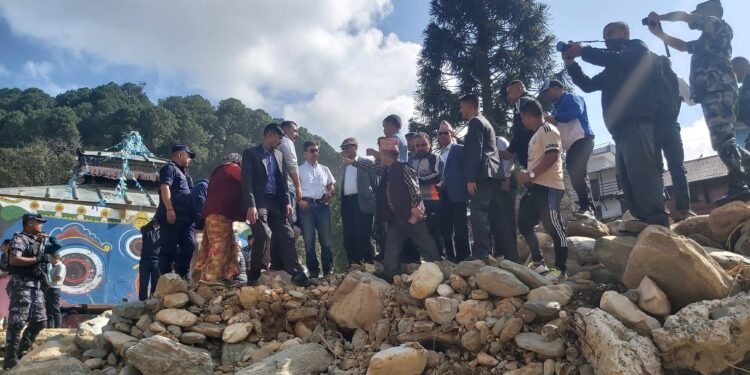 Home Minister wants Lalitpur DAO to promptly submit details of disaster losses