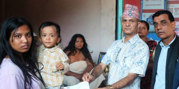 Relief amount provided at survivors’ doorstep