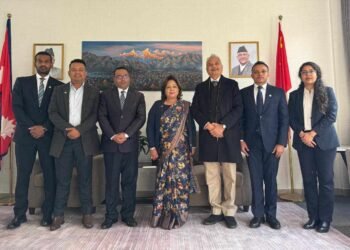 Foreign Minister Dr. Rana in Chengdu