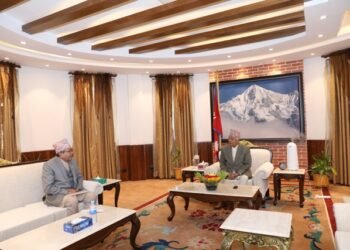 Speaker Ghimire calls on President Paudel