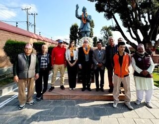 Israeli ambassador pays tribute to BP Koirala following credential presentation