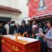 Maoist Centre Chair Dahal pays last respect to Rai