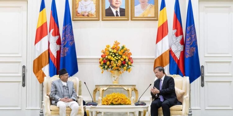 Speaker Ghimire calls on Cambodian PM, discusses Lumbini-Angkor direct flights