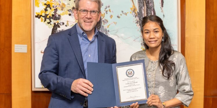 Global Anti-Racism Champion Chaudhary meets U.S. Ambassador